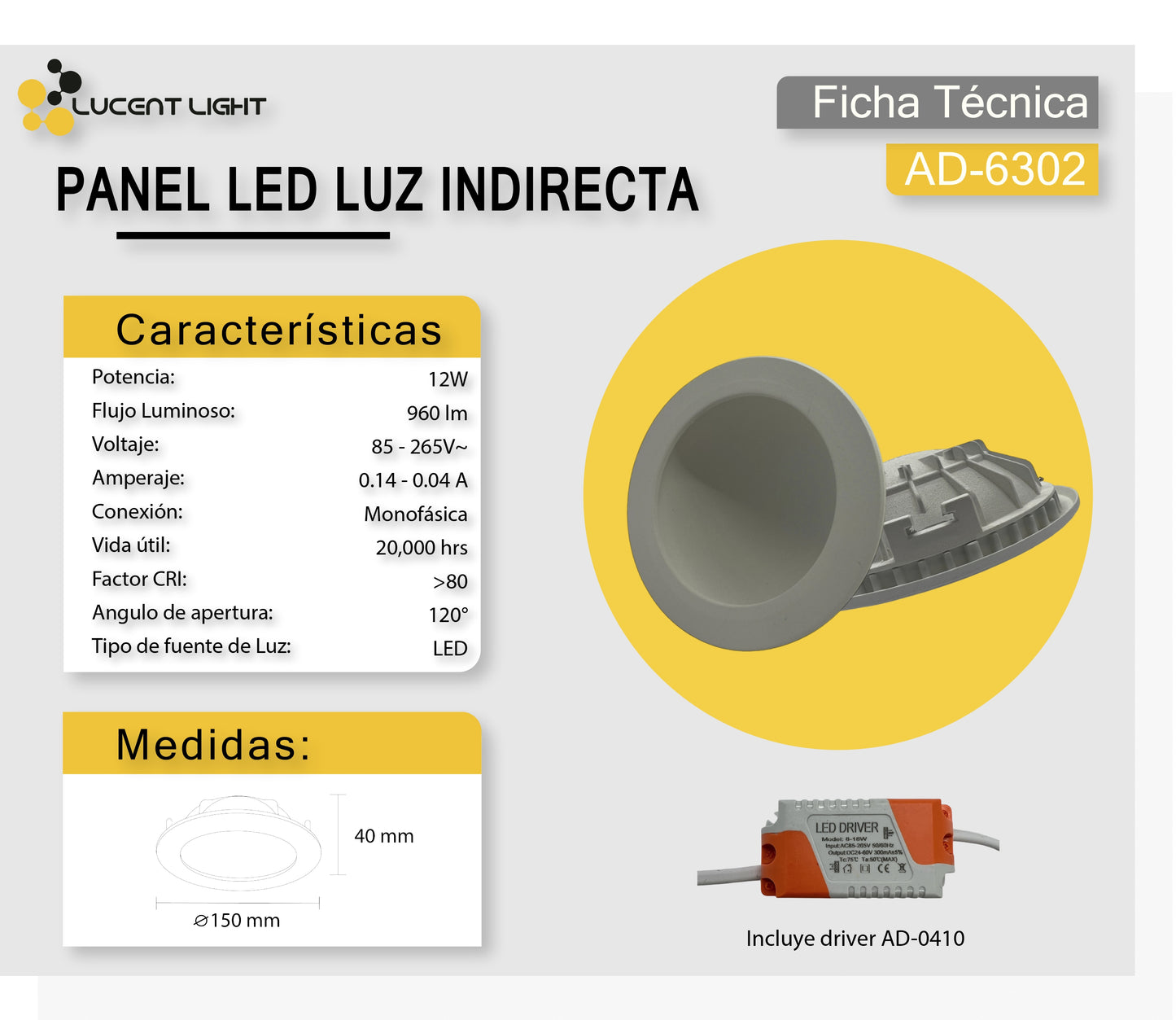 AD-6302 Frío